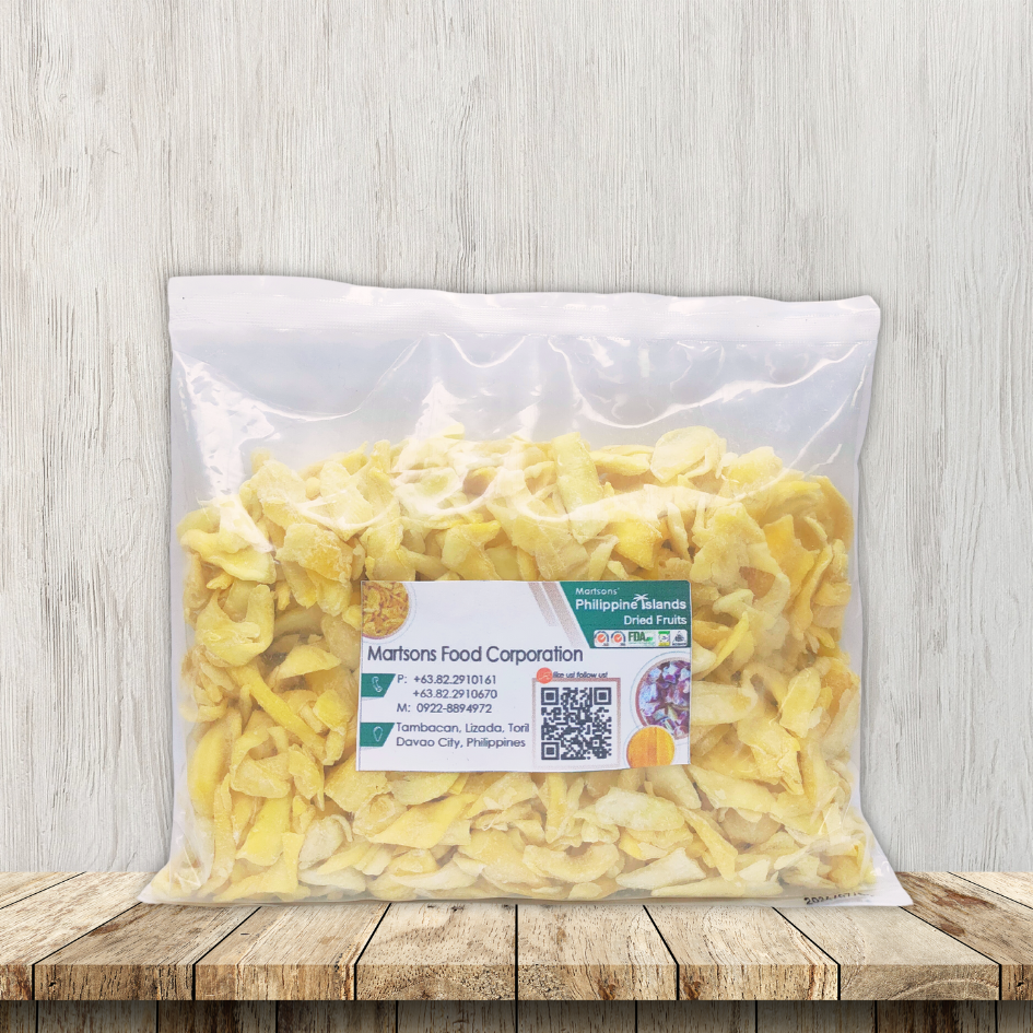 1kg Dried Green Mango (Packed in clear plastic bag)