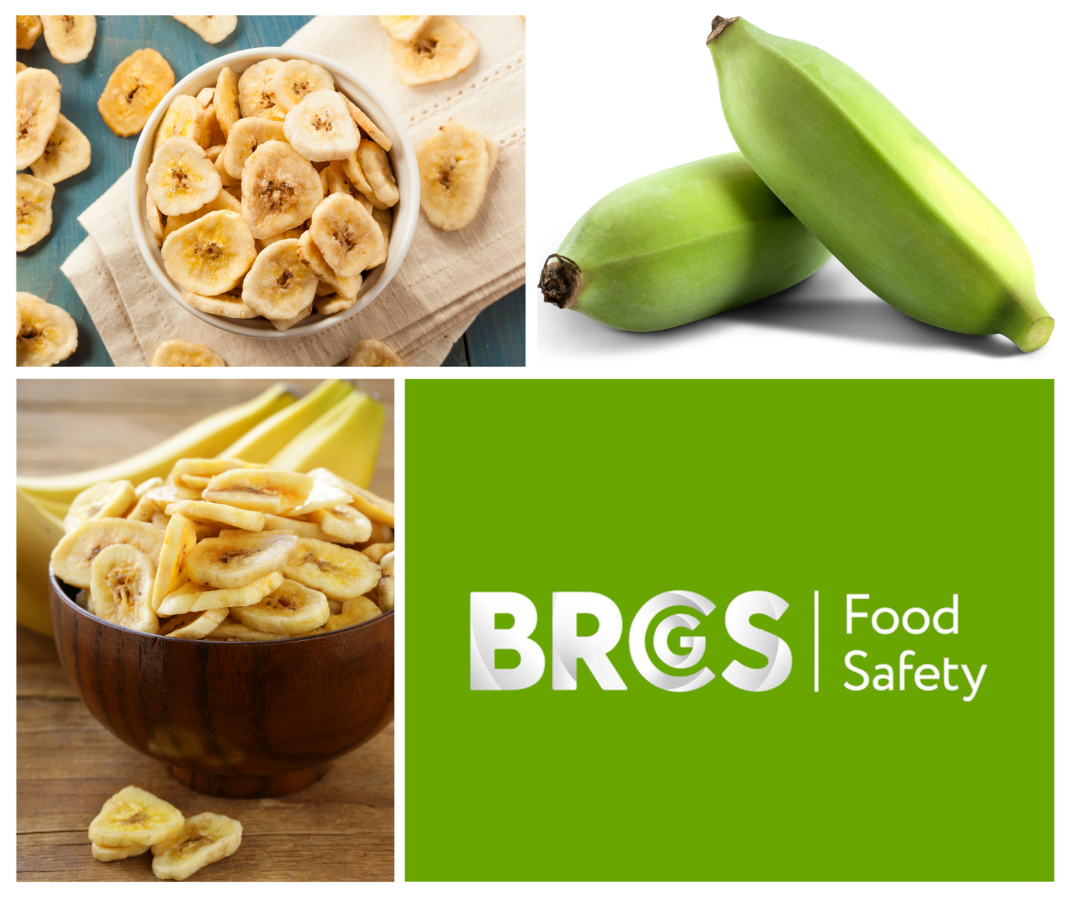 Certified BRCGS Banana Chips